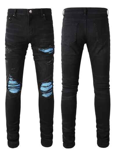 Men's Distressed Skinny Jeans