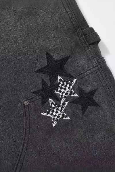 Men's Pocketed Star Jeans