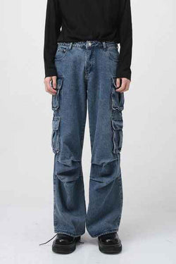 Jeans with Cargo Pockets