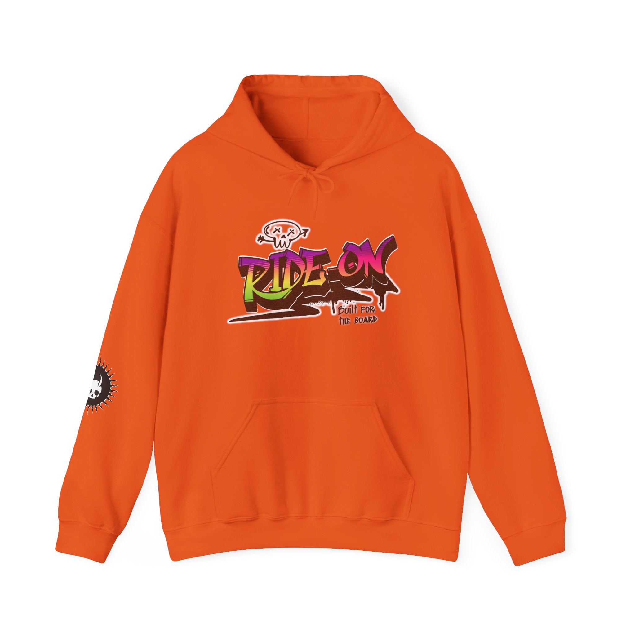 Ride-On - Unisex Heavy Blend™ Hooded Sweatshirt (Front)