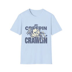 Just Creepin N Crawlin - Unisex Softstyle T-Shirt (Front)