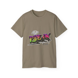 Ride-On - Unisex Cotton Tee (Front)