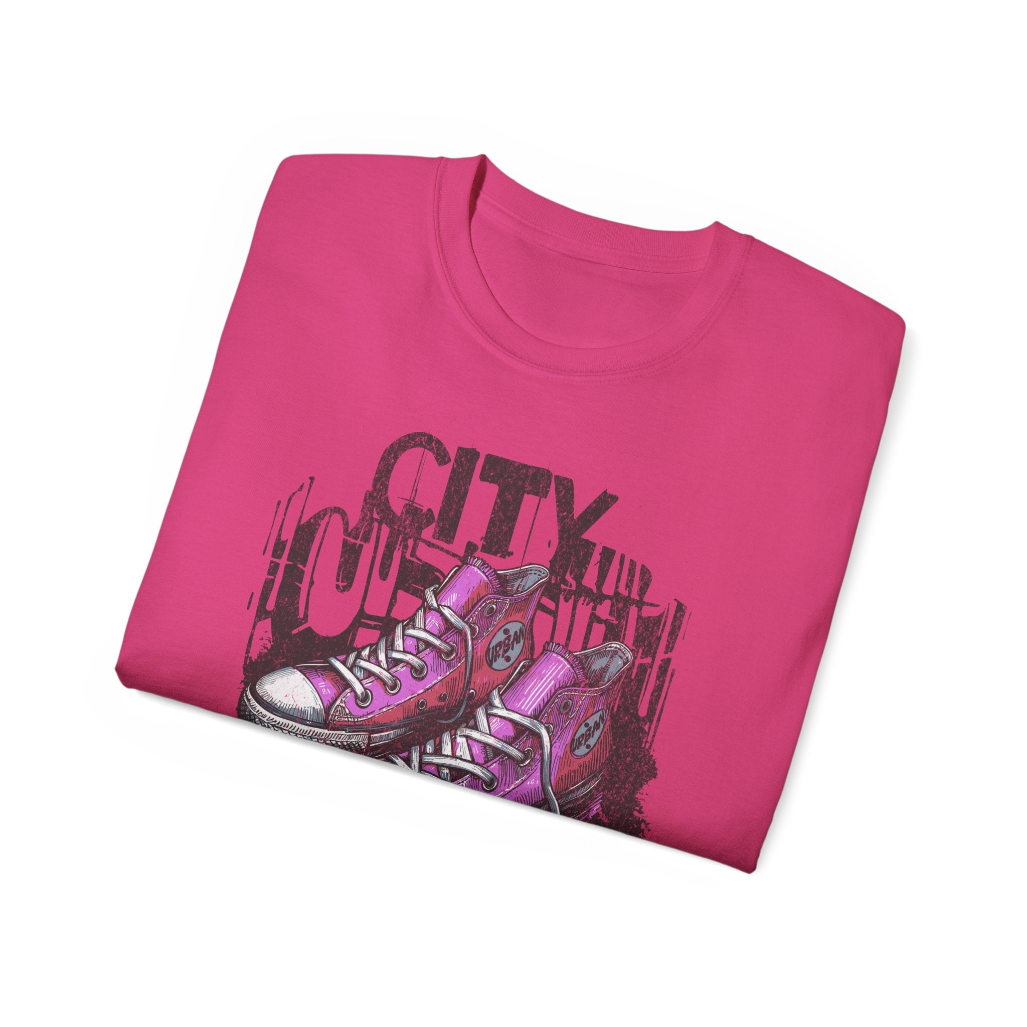 City Streets - Unisex Cotton Tee (Front)