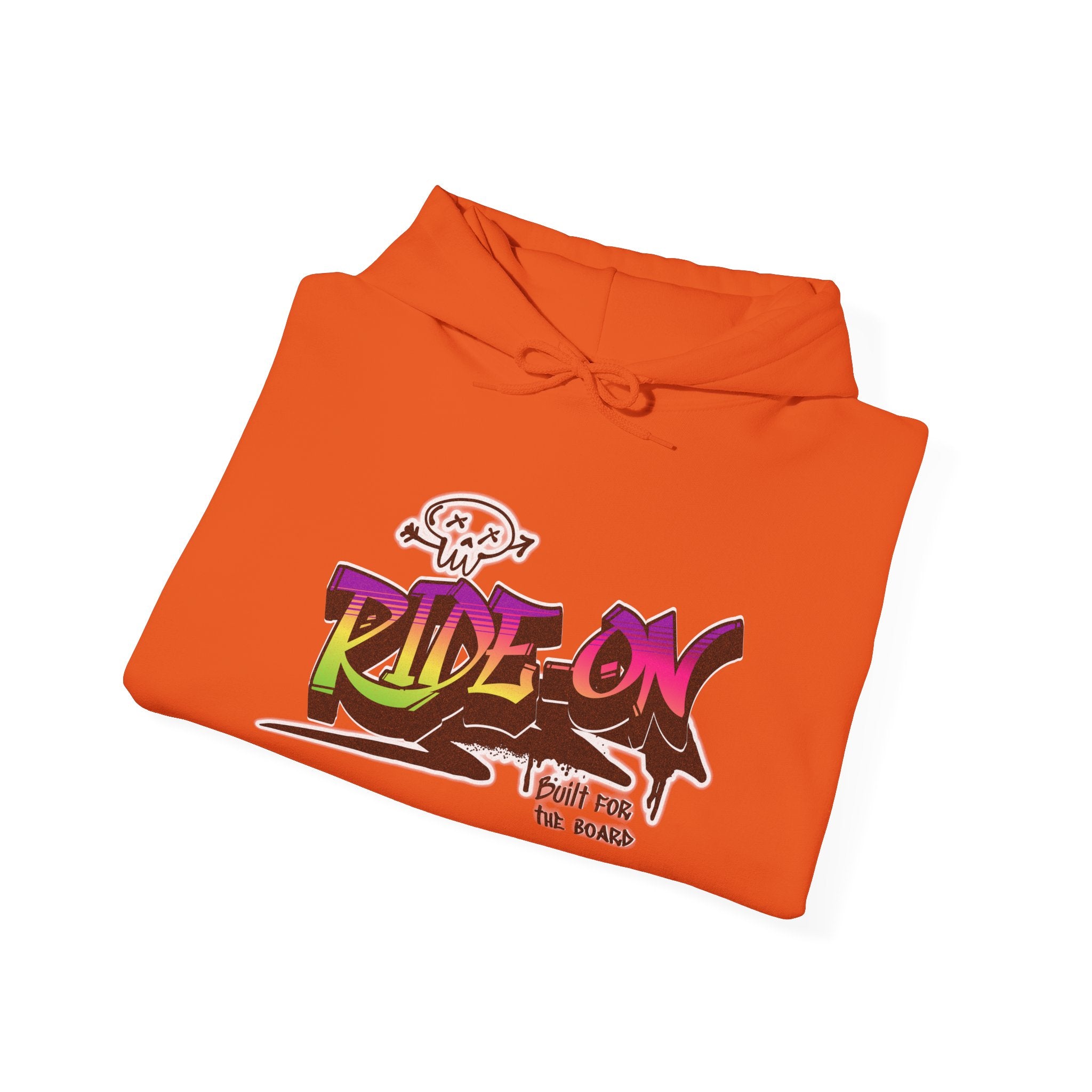 Ride-On - Unisex Heavy Blend™ Hooded Sweatshirt (Front)