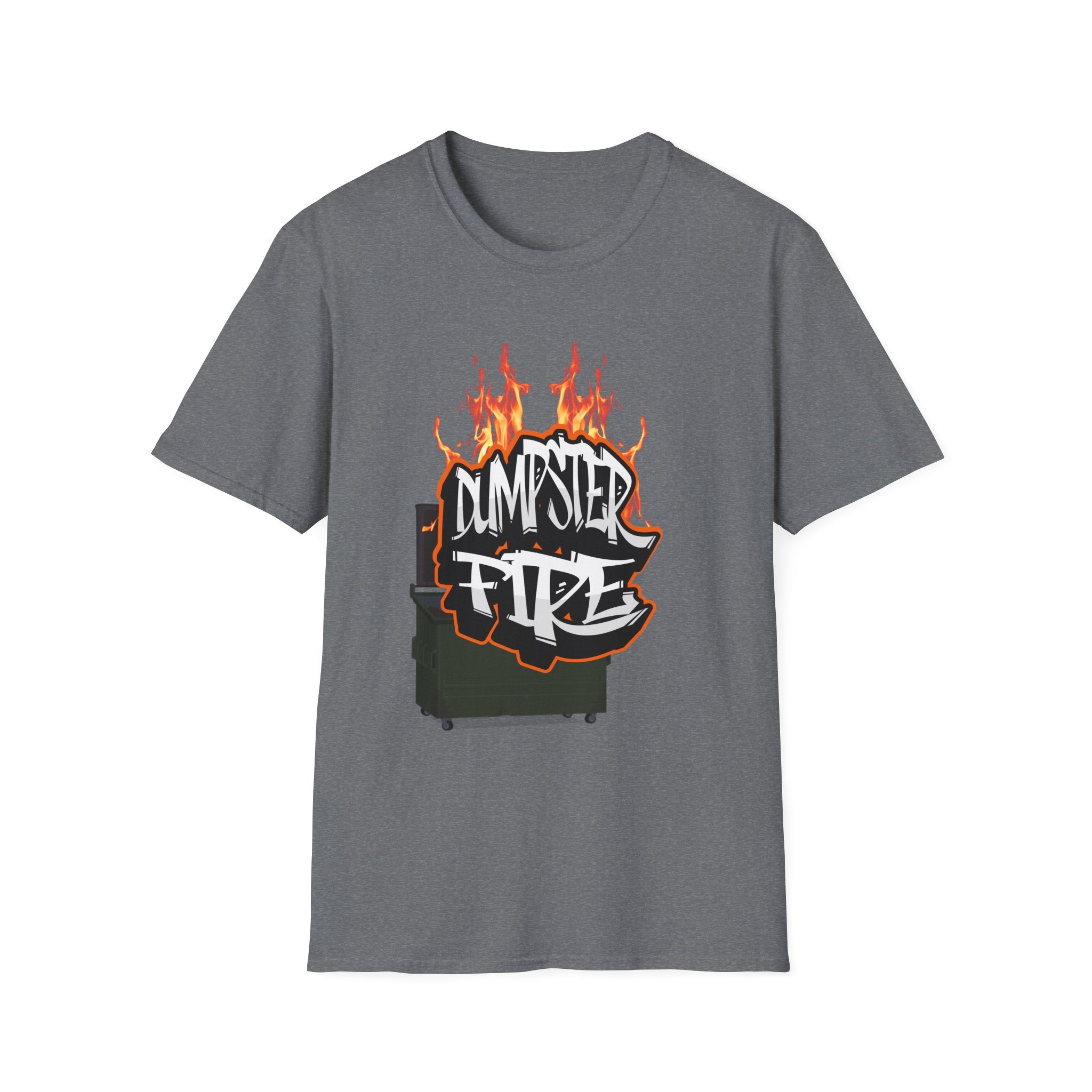 Dumpster Fire - Unisex T-Shirt (Front)