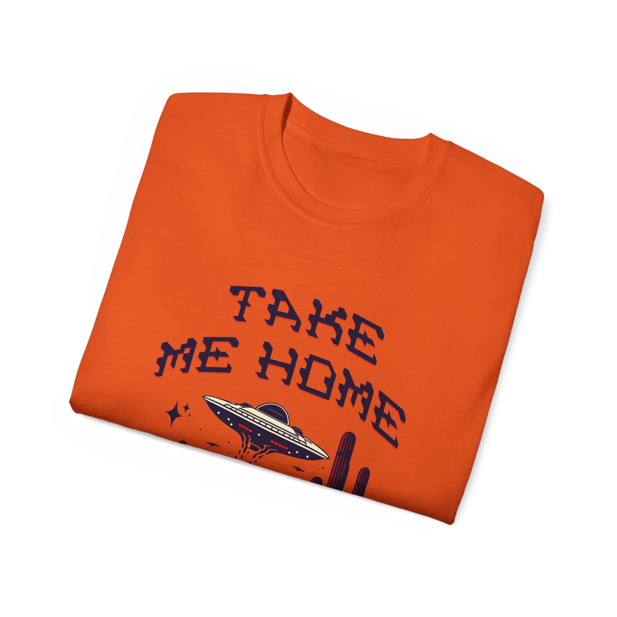 Take Me Home - Unisex Cotton Tee (Front)