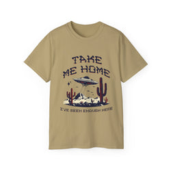 Take Me Home - Unisex Cotton Tee (Front)