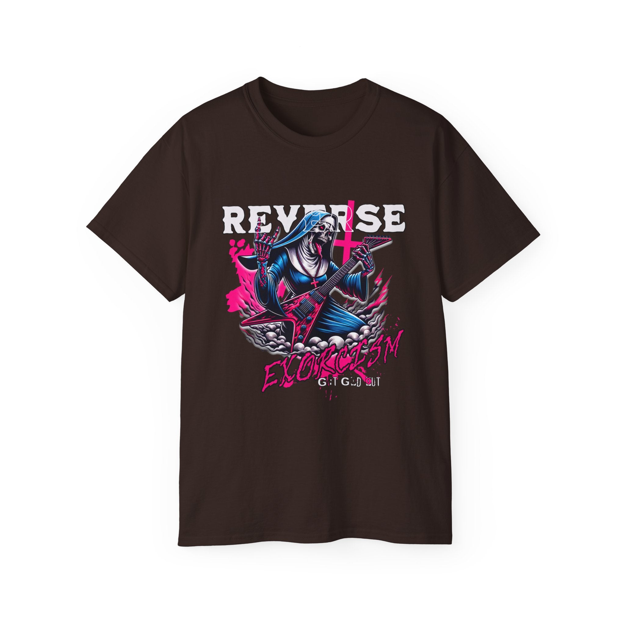 Reverse Exorcism - Unisex Cotton Tee (Front)