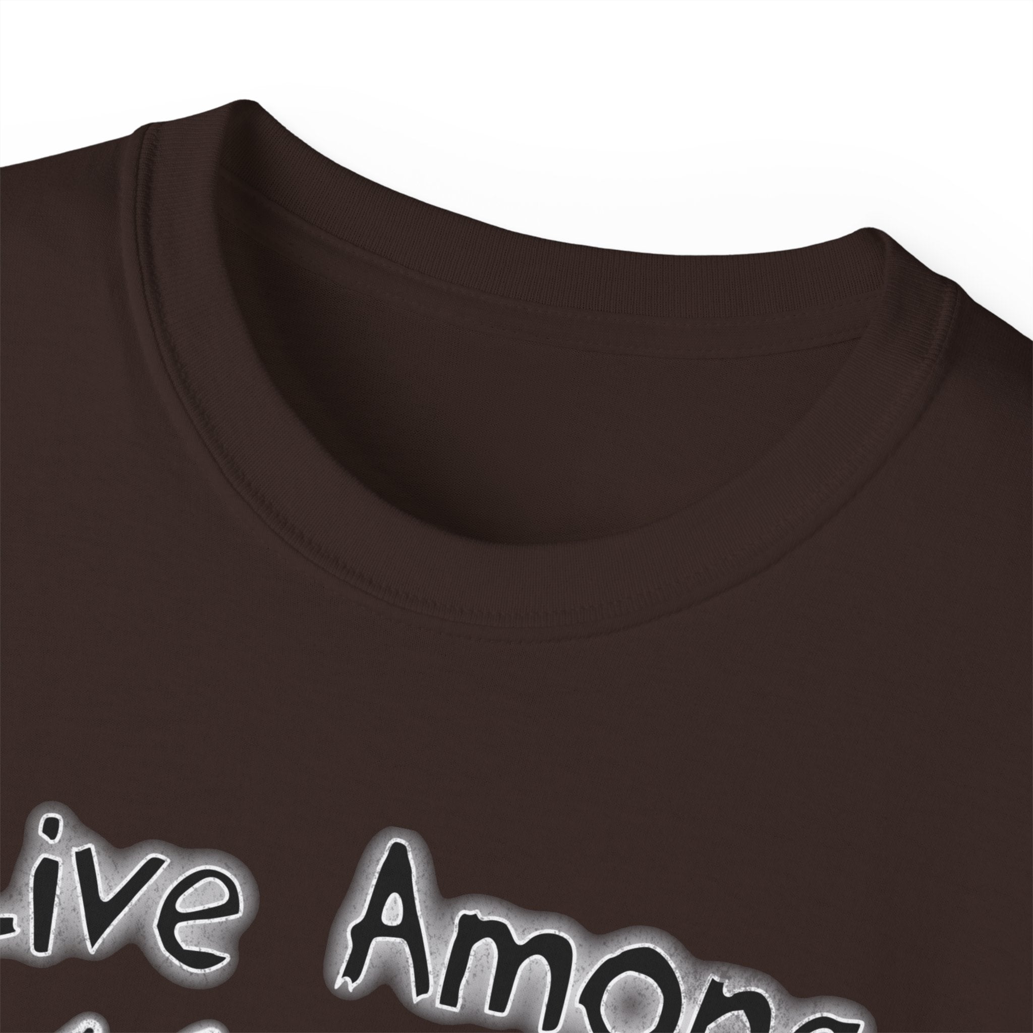 Live Among Demons - Unisex Cotton Tee (Front)