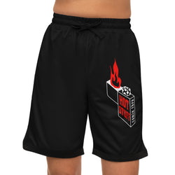 HOT STUFF COMIN THRU - Basketball Rib Shorts