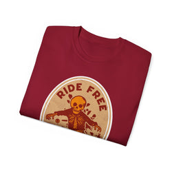 Ride Free - Unisex Cotton Tee (Front)