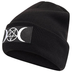 Pentagram & Moons Beanie