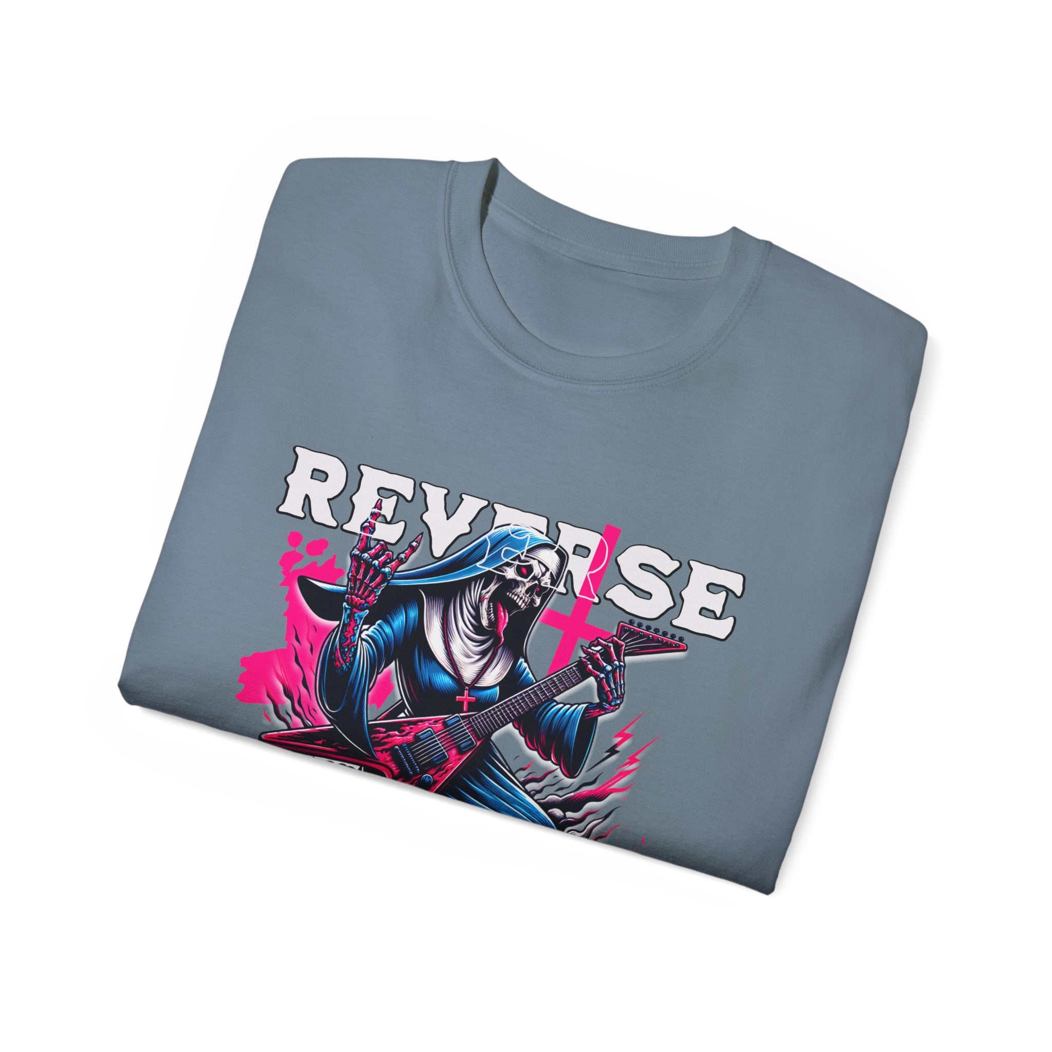 Reverse Exorcism - Unisex Cotton Tee (Front)