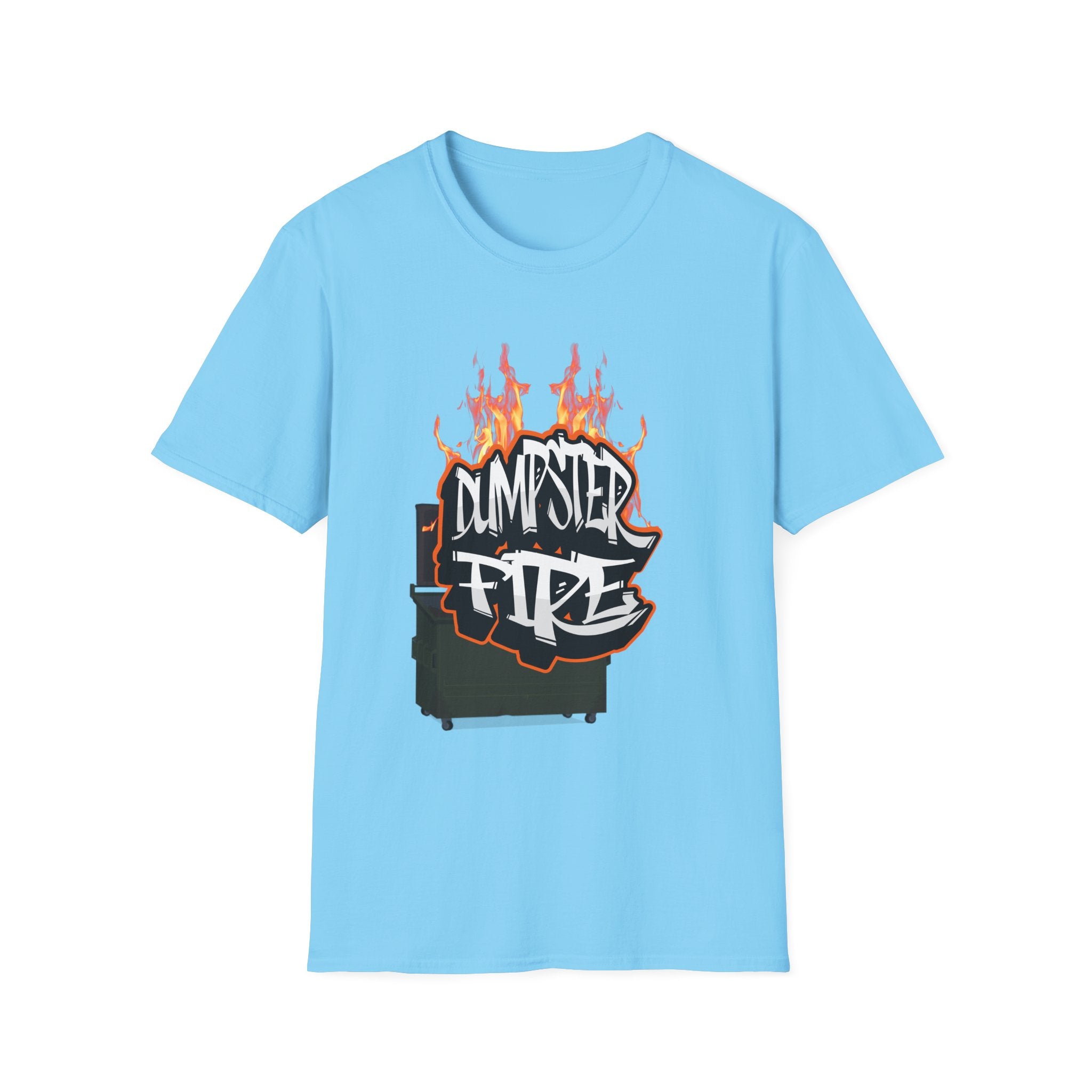 Dumpster Fire - Unisex T-Shirt (Front)