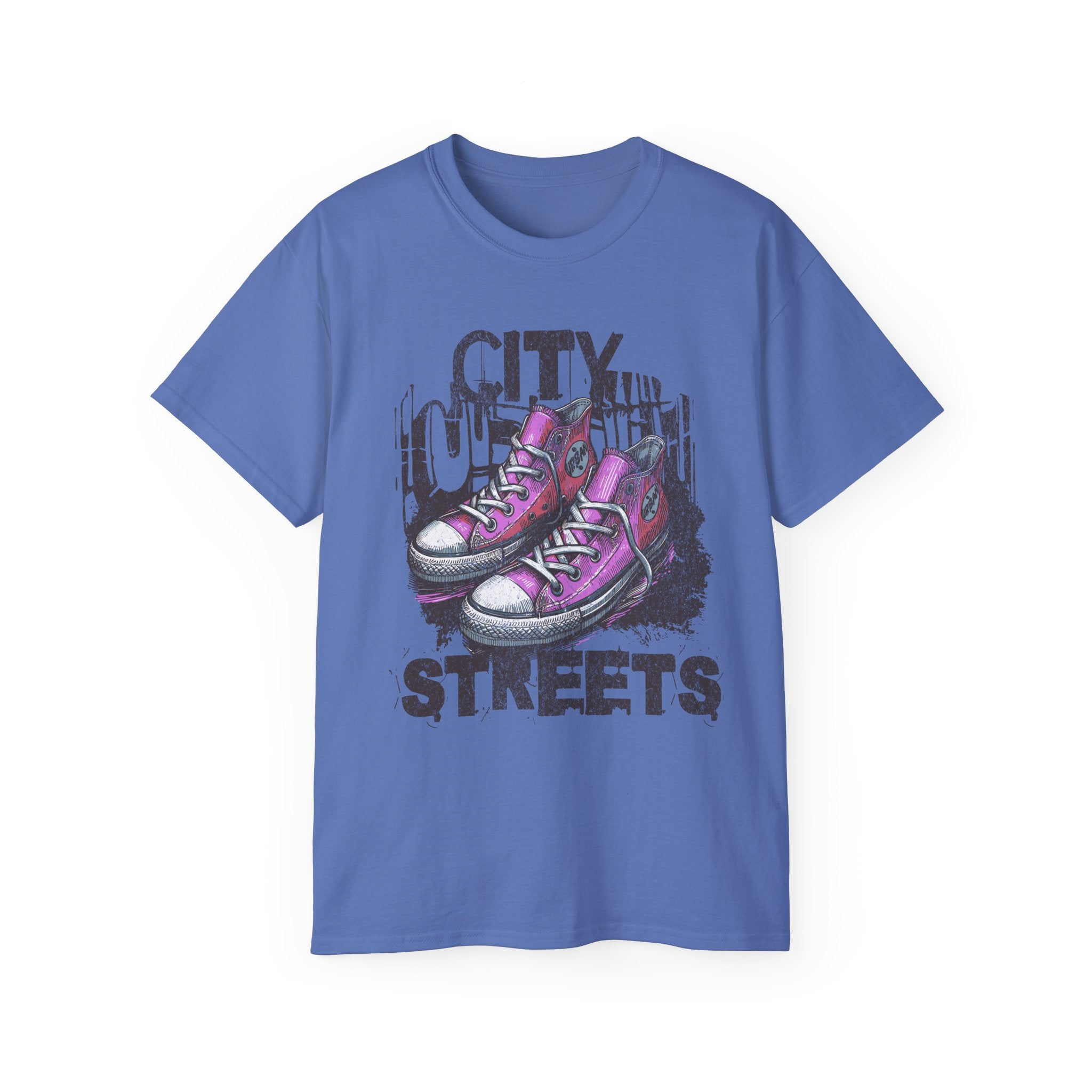 City Streets - Unisex Cotton Tee (Front)