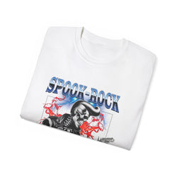 Spook-Rock - Unisex Cotton Tee (Front)