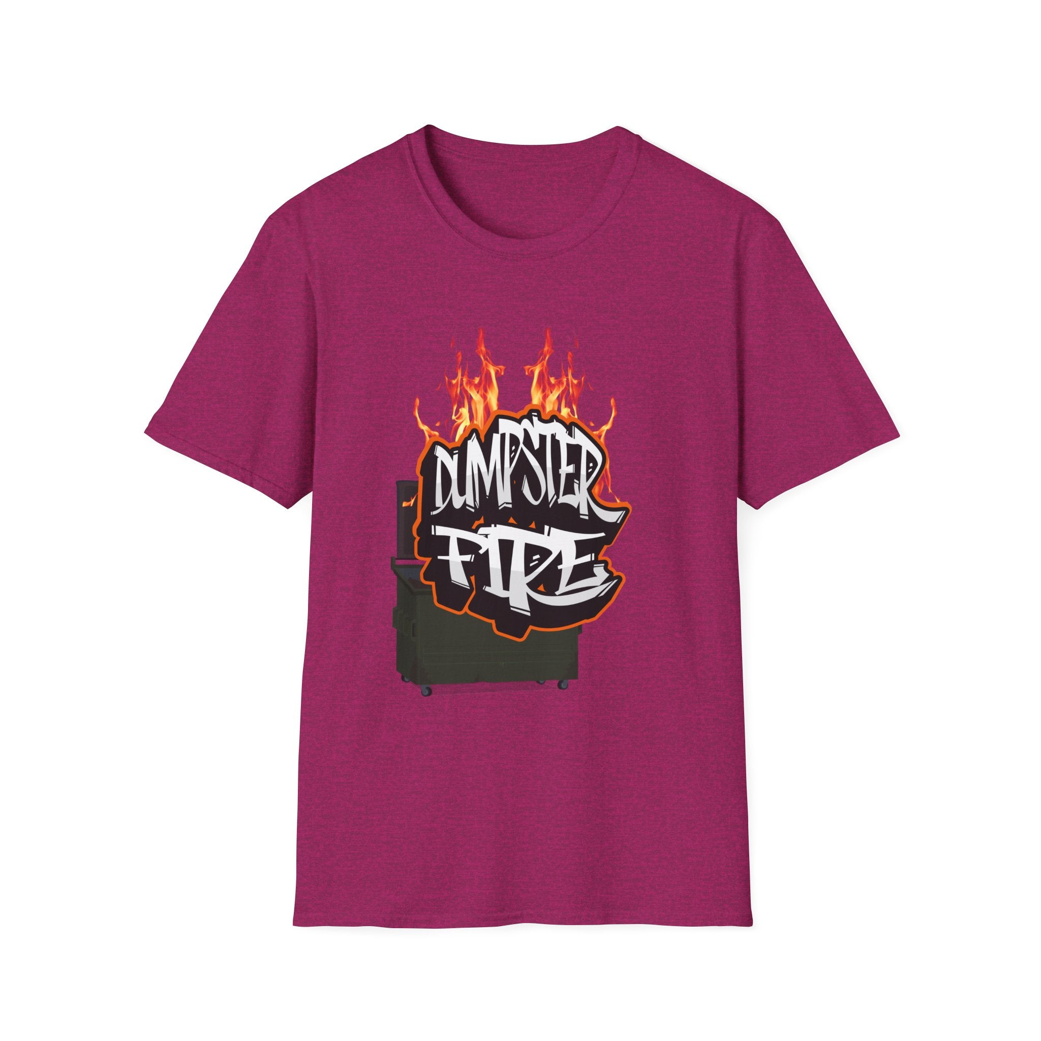 Dumpster Fire - Unisex T-Shirt (Front)