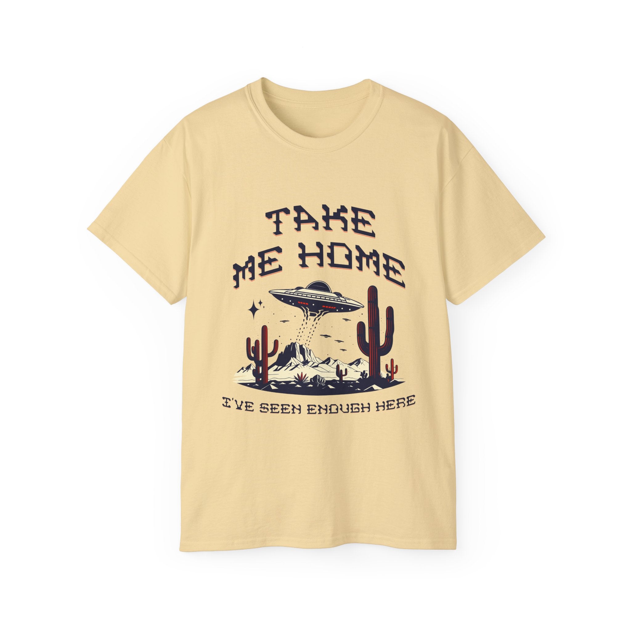 Take Me Home - Unisex Cotton Tee (Front)