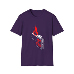 Hot Stuff Comin Thru - Unisex Softstyle T-Shirt (Front)