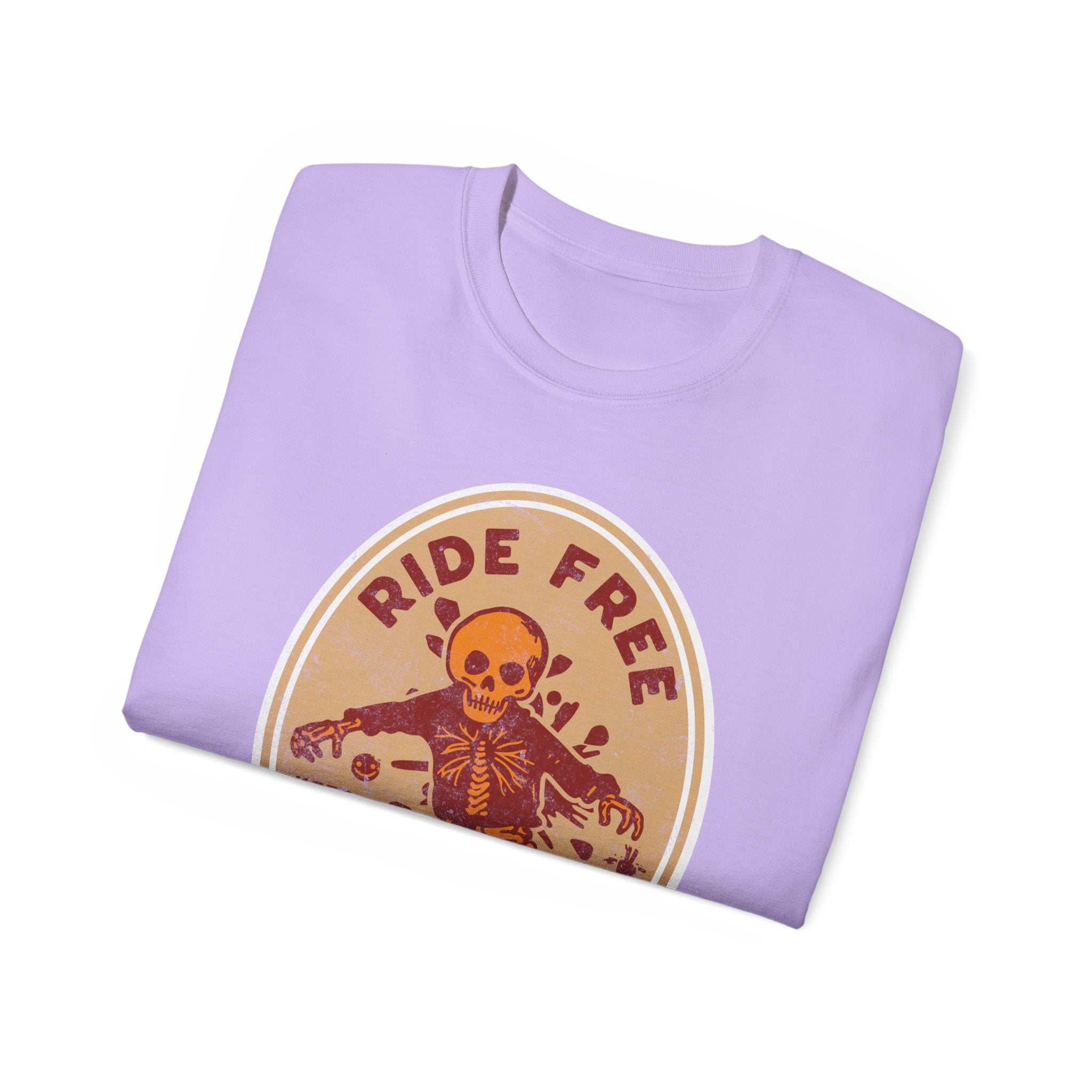 Ride Free - Unisex Cotton Tee (Front)