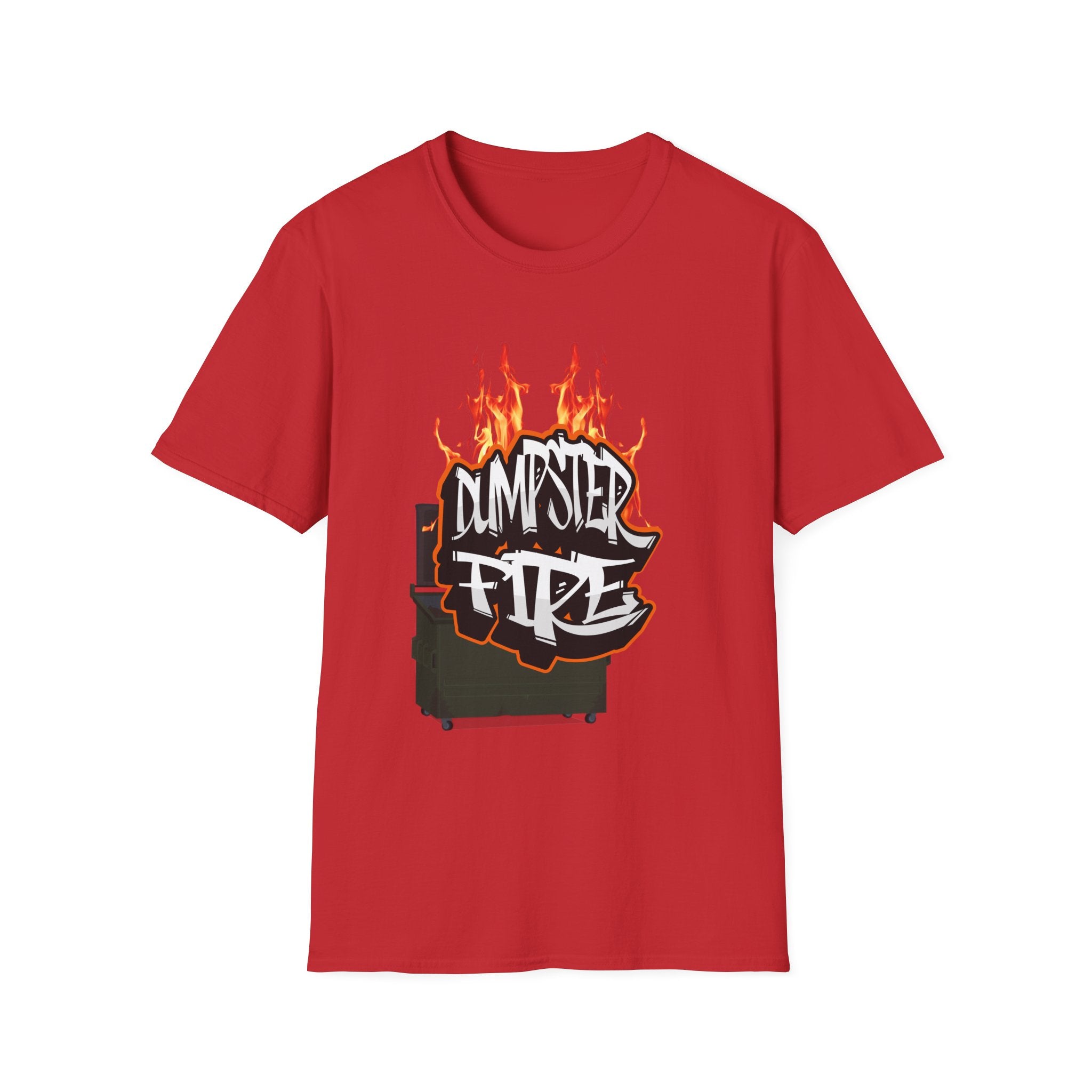 Dumpster Fire - Unisex T-Shirt (Front)