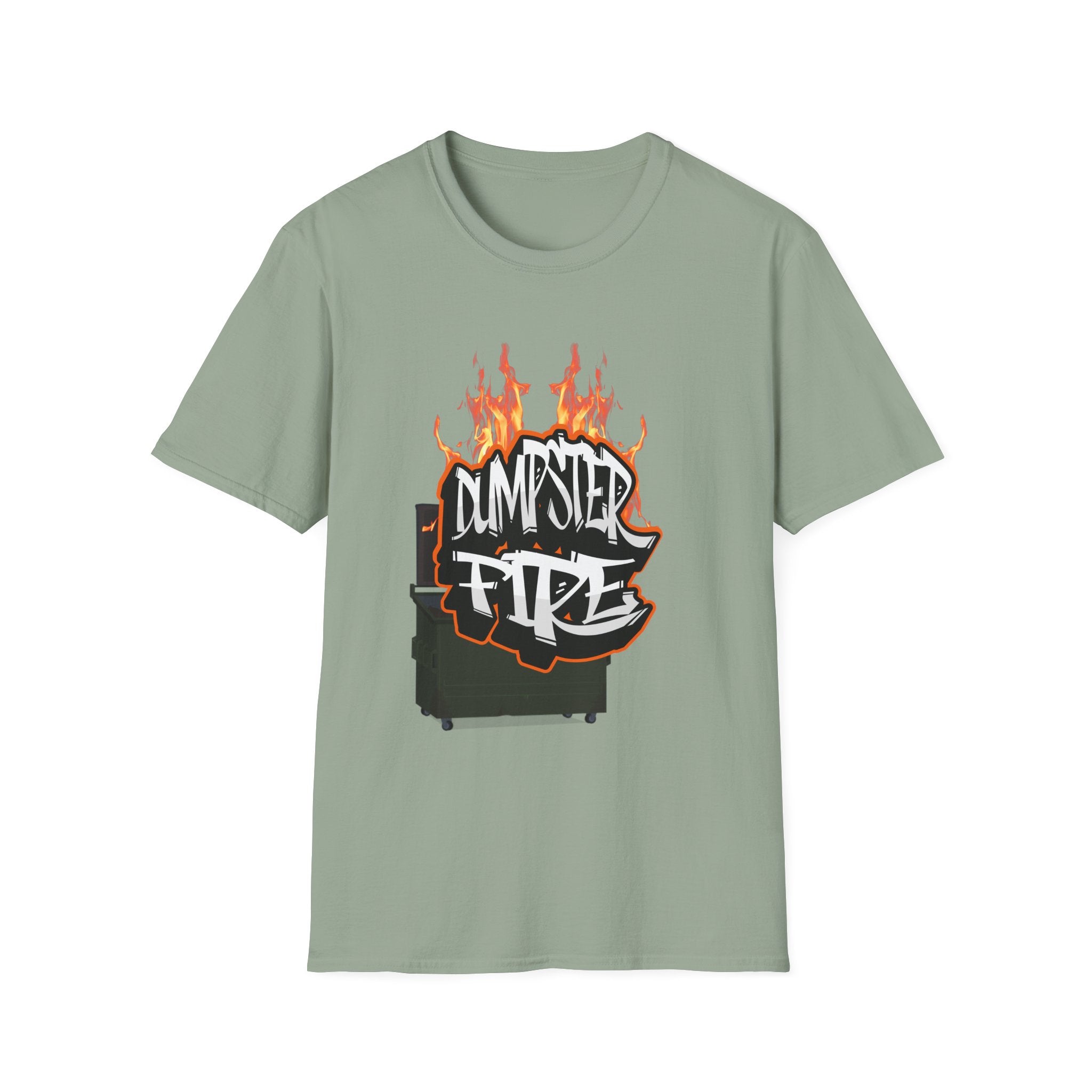 Dumpster Fire - Unisex T-Shirt (Front)