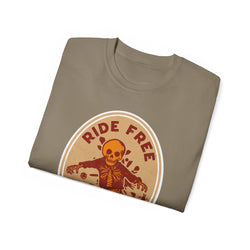 Ride Free - Unisex Cotton Tee (Front)