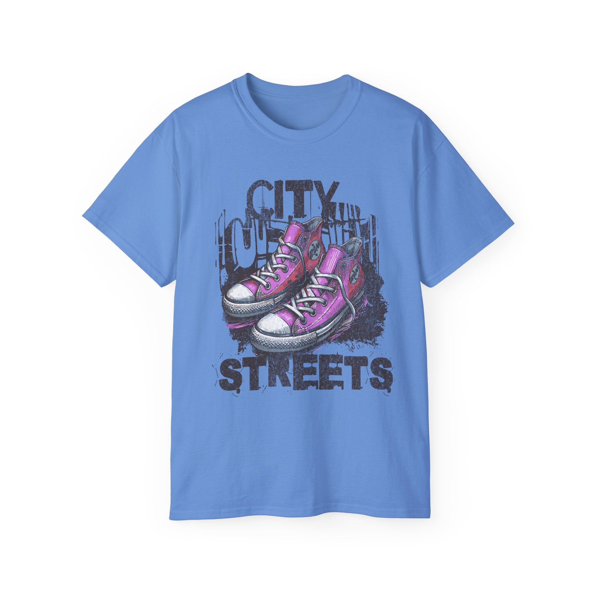 City Streets - Unisex Cotton Tee (Front)