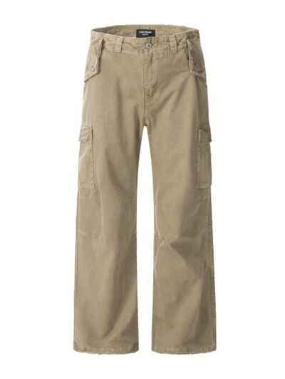 Men's Straight Leg Cargo Pants