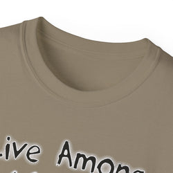 Live Among Demons - Unisex Cotton Tee (Front)