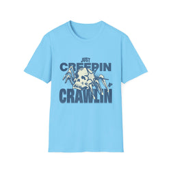 Just Creepin N Crawlin - Unisex Softstyle T-Shirt (Front)