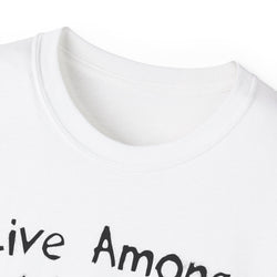 Live Among Demons - Unisex Cotton Tee (Front)