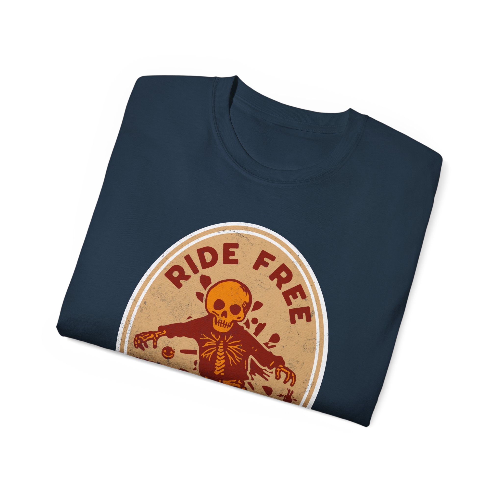 Ride Free - Unisex Cotton Tee (Front)