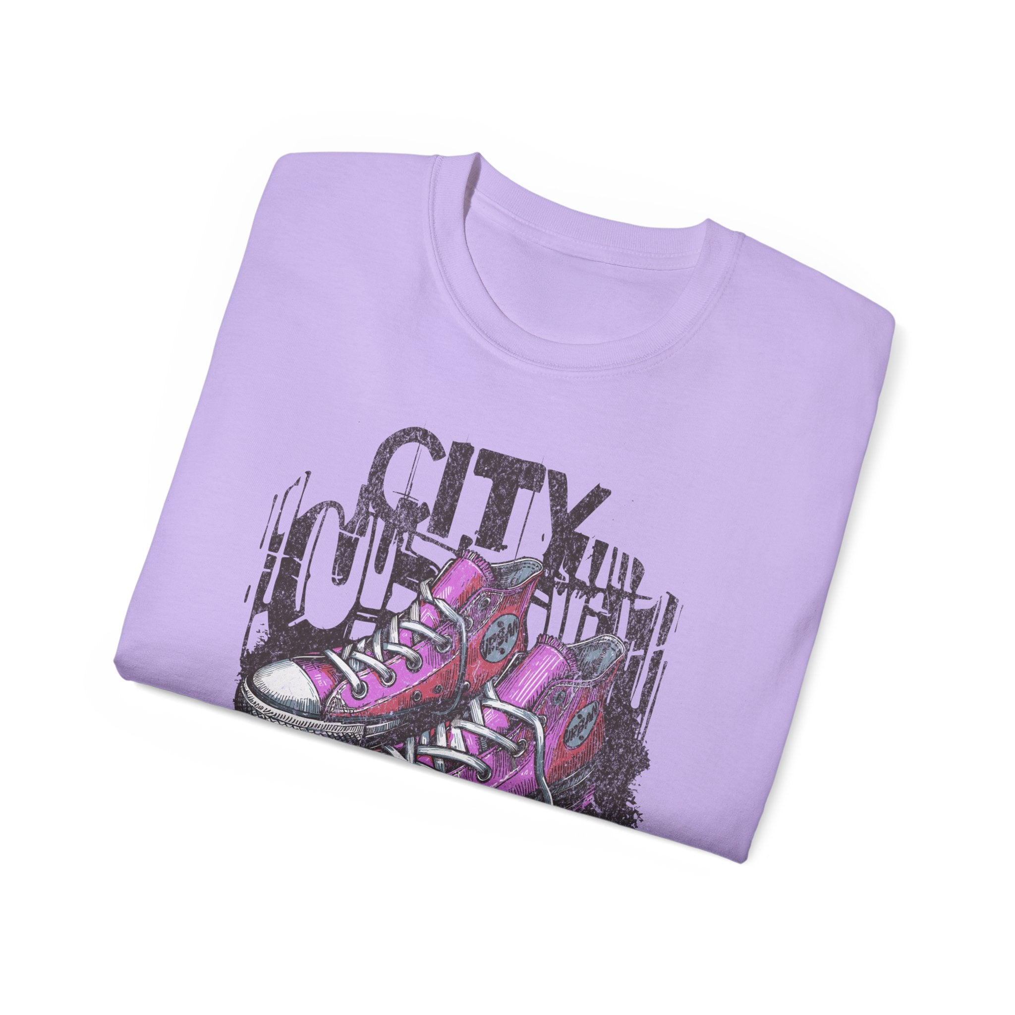 City Streets - Unisex Cotton Tee (Front)