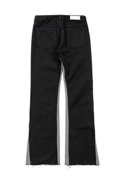 Men's Contrast Bootcut Jeans