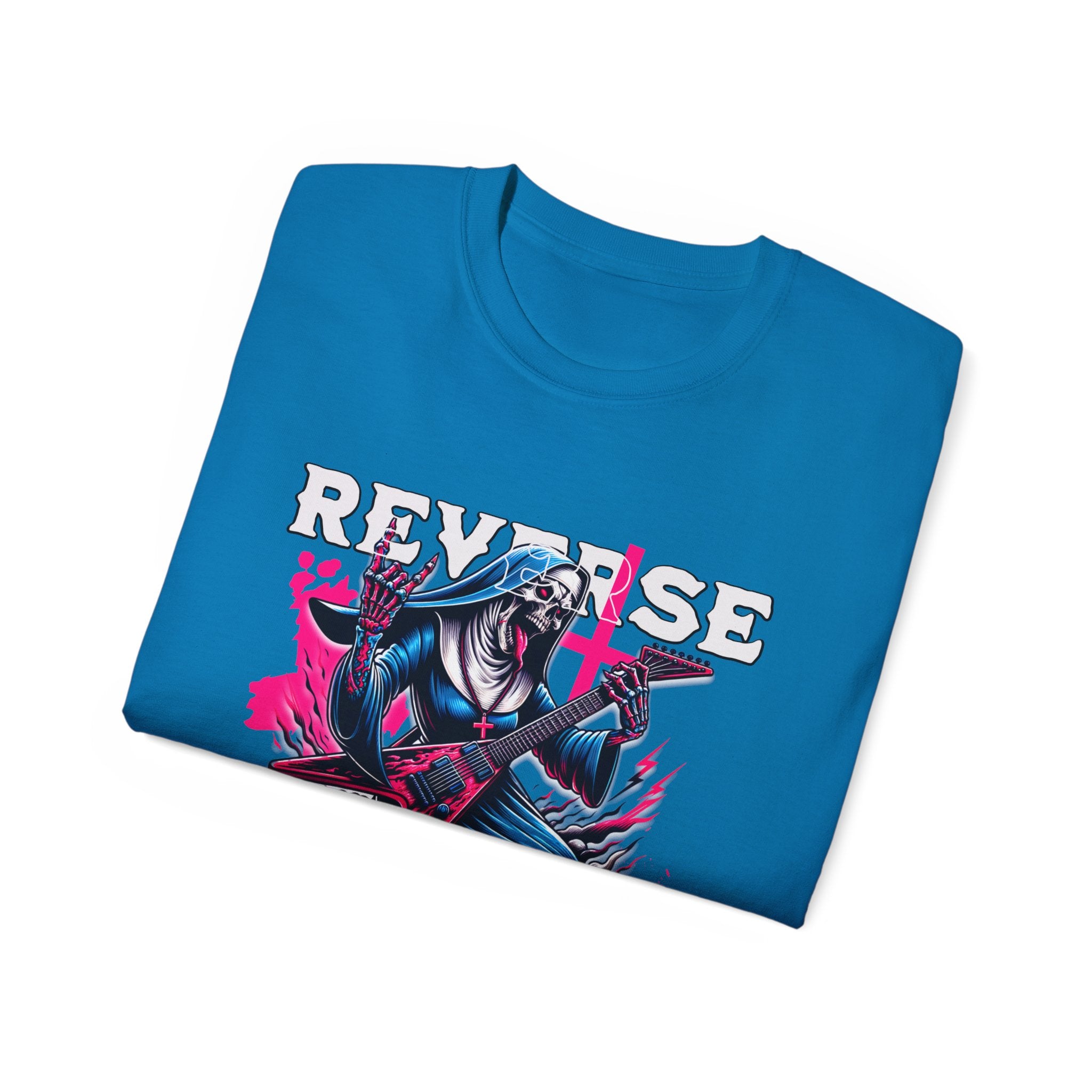 Reverse Exorcism - Unisex Cotton Tee (Front)