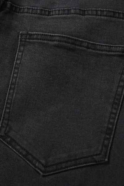 Men's Washed Bootcut Jeans