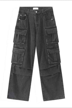 Jeans with Cargo Pockets