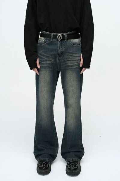 Bootcut Jeans with Pockets