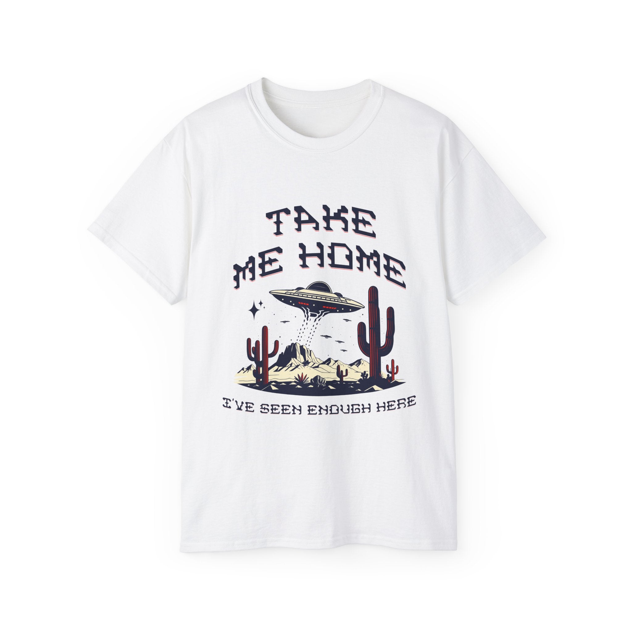 Take Me Home - Unisex Cotton Tee (Front)