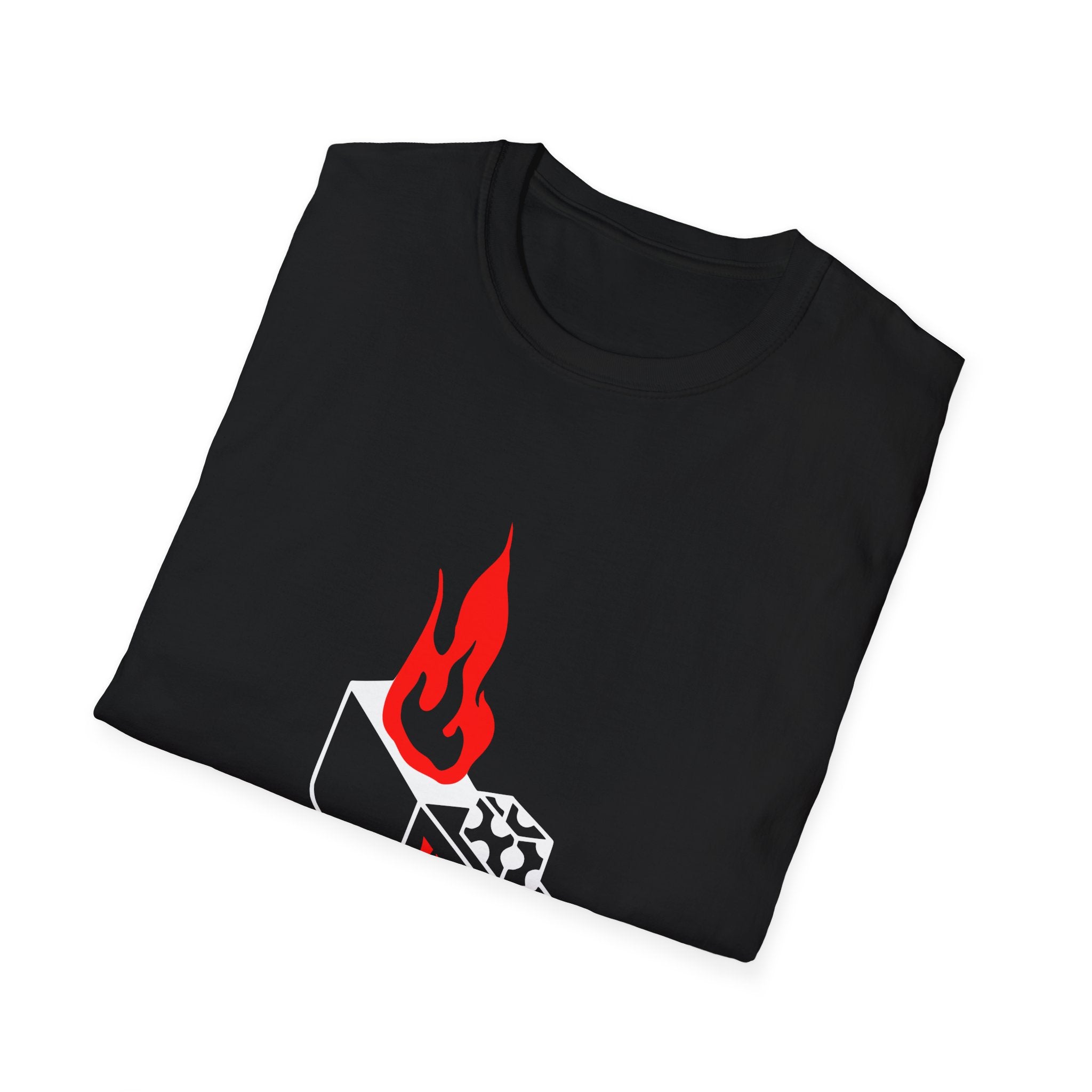 Hot Stuff Comin Thru - Unisex Softstyle T-Shirt (Front)