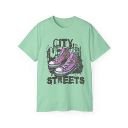 City Streets - Unisex Cotton Tee (Front)