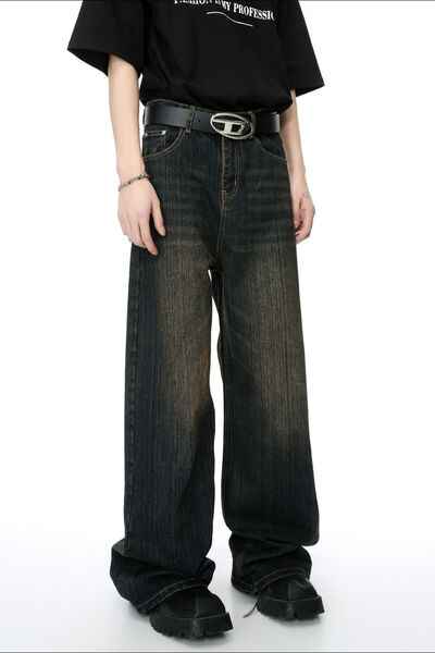 Hight Rise Wide Leg Jeans