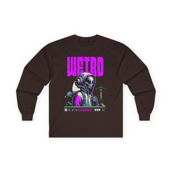 Weird - Unisex Ultra Cotton Long Sleeve Tee (Front)