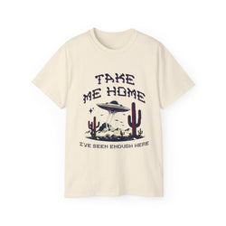 Take Me Home - Unisex Cotton Tee (Front)