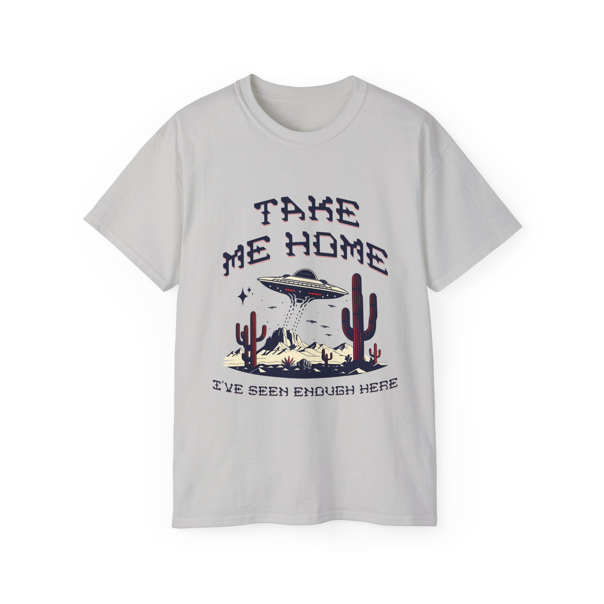 Take Me Home - Unisex Cotton Tee (Front)