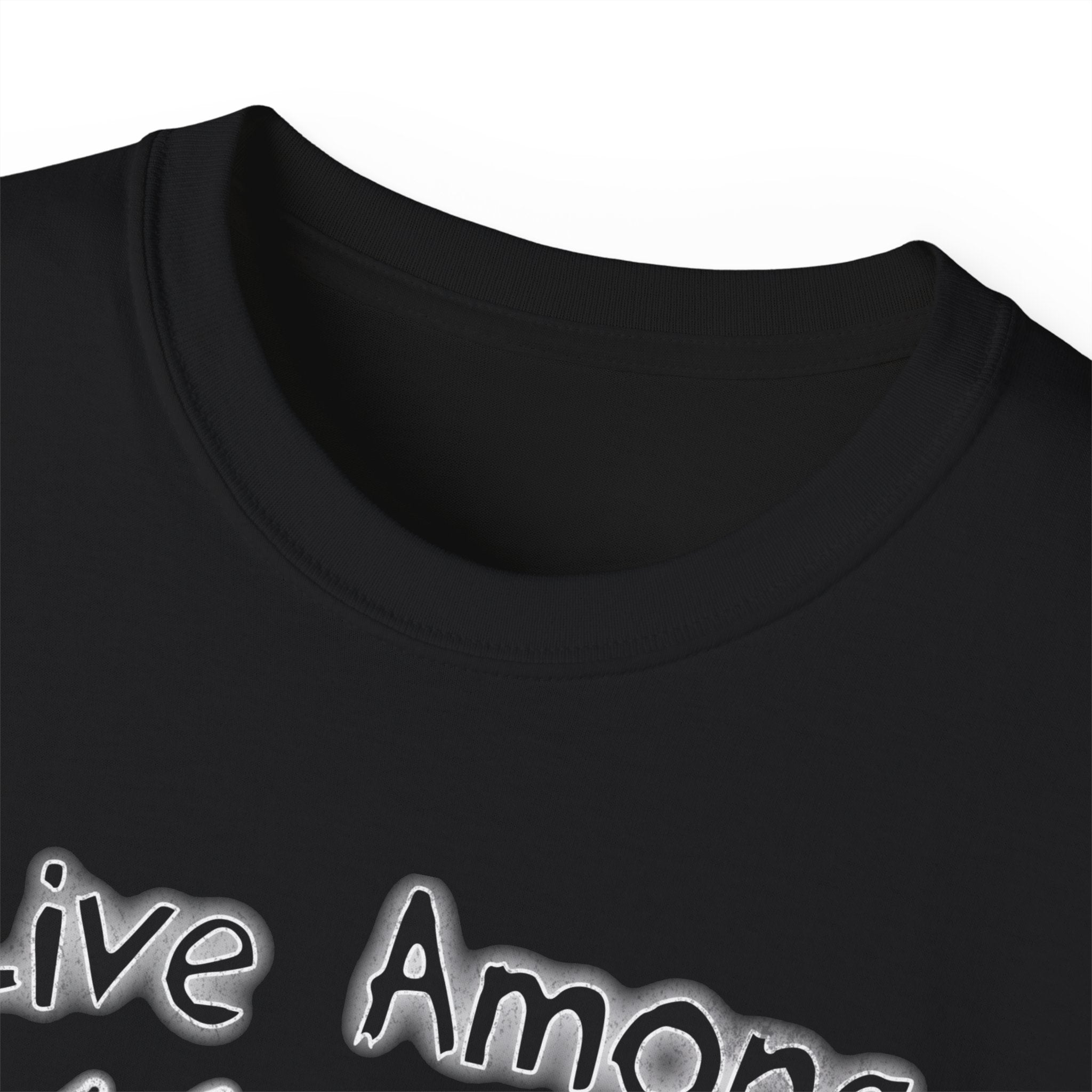 Live Among Demons - Unisex Cotton Tee (Front)