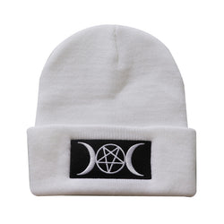 Pentagram & Moons Beanie