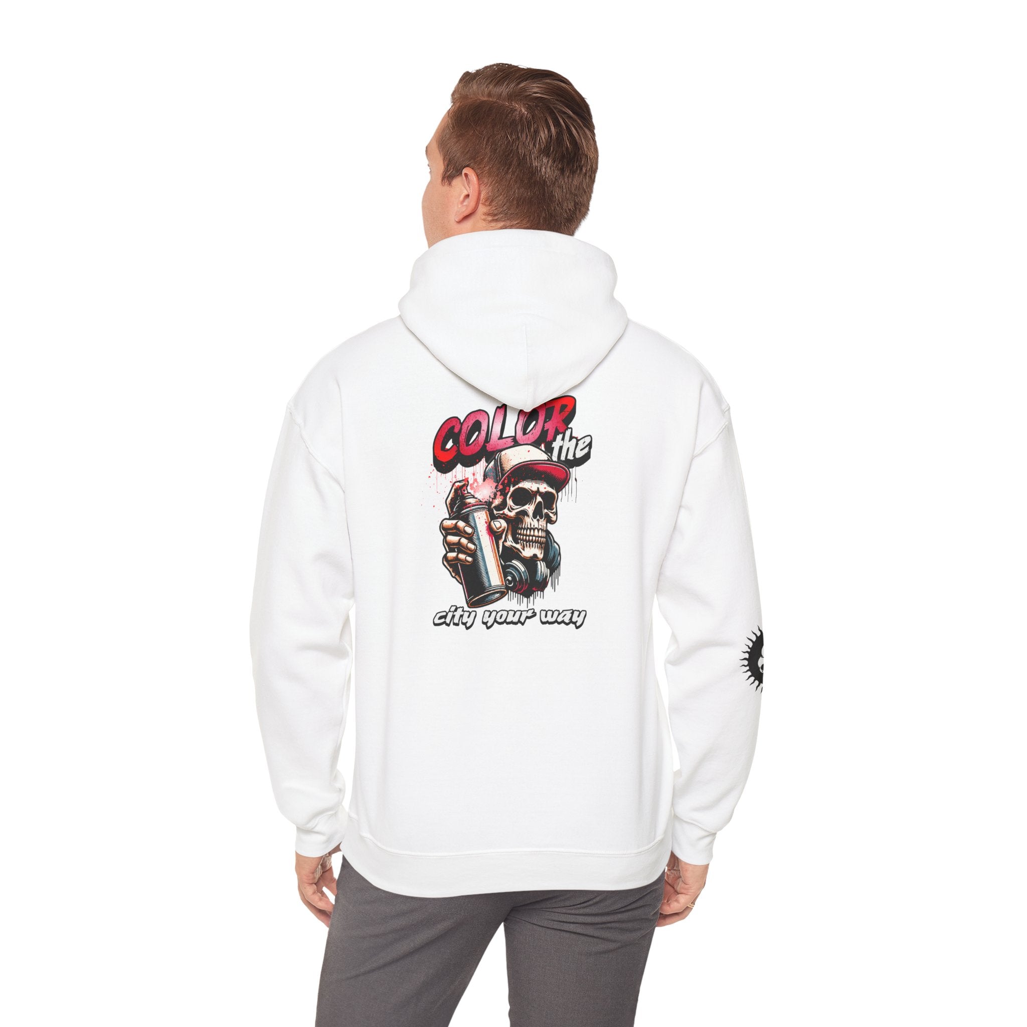 Color The City You Way - Unisex Heavy Blend™ Hooded Sweatshirt