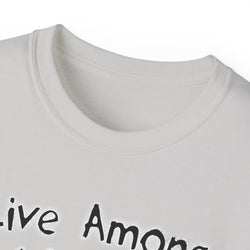 Live Among Demons - Unisex Cotton Tee (Front)